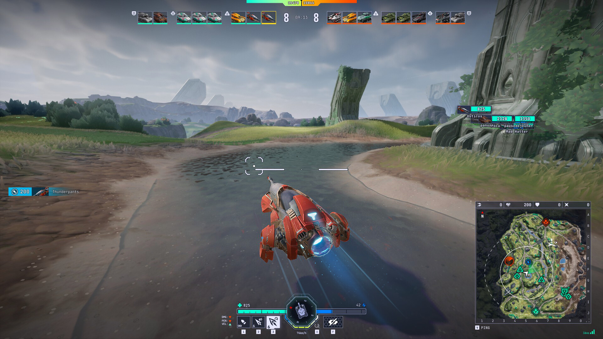 Tyr Cockpit HUD and Ballistic Optics